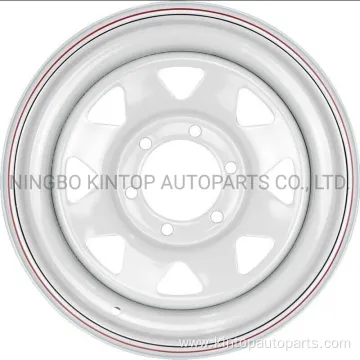 14X6 4X4 Offroad Trailer Wheel Rim Steel Wheel